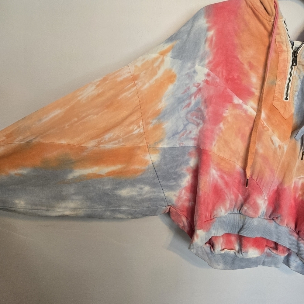 PINK Victoria's Secret Pastel Tie-Dye Hoodie - Picture 4 of 4